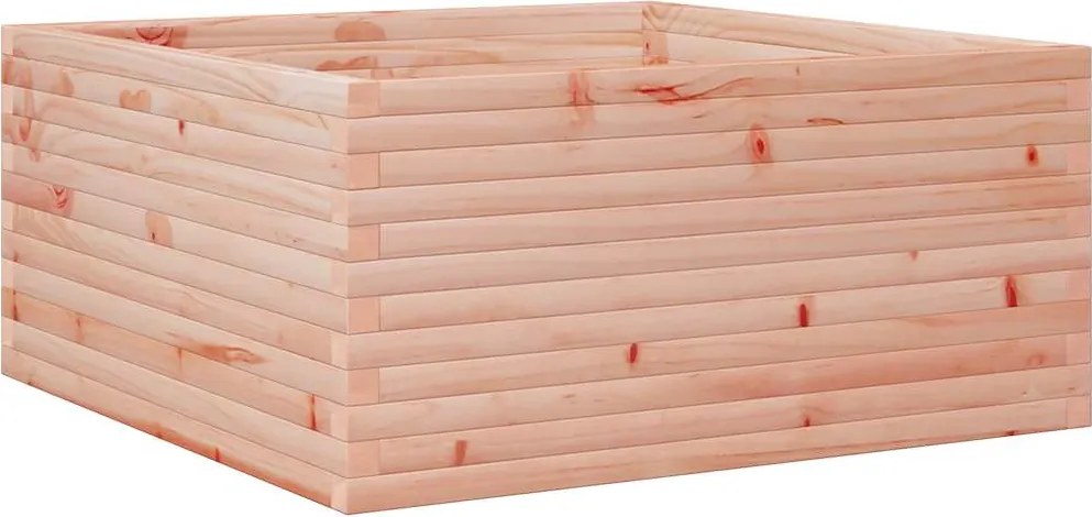 vidaXL Jardinieră de grădină, 100x100x46 cm, lemn masiv Douglas