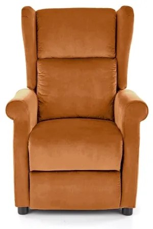 Fotoliu reglabil RELAXA, maro