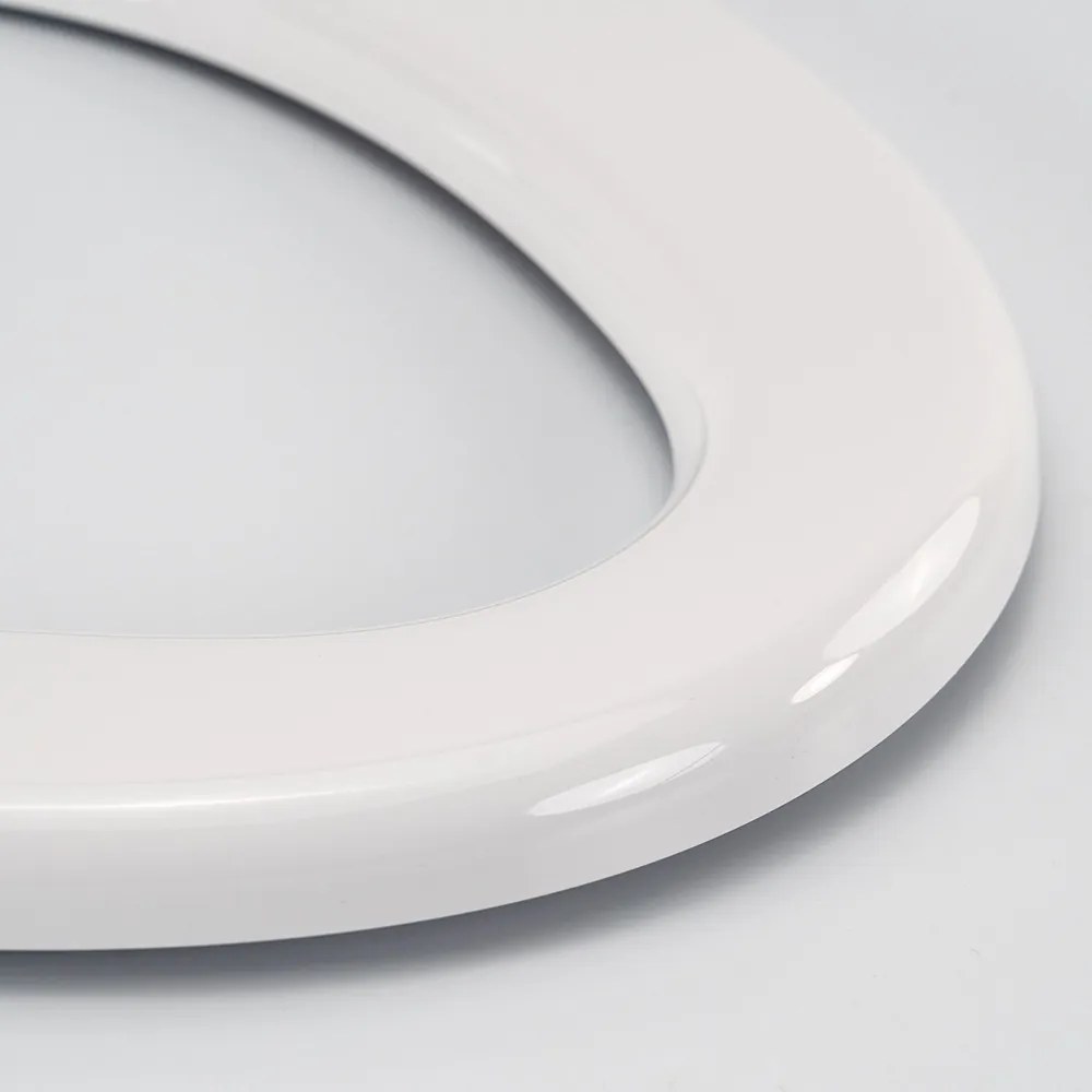 Rion Soft Close 2-in-1 scaun WC cu reductor plastic alb