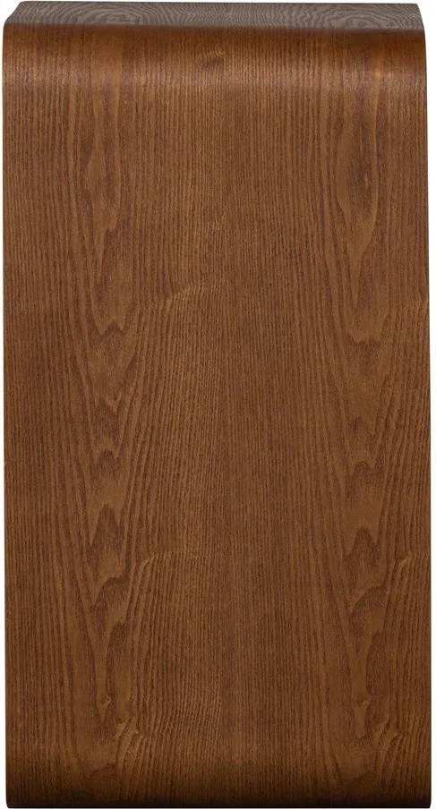 Măsuță auxiliară cu aspect de lemn de nuc 32x40 cm Frey – WOOOD