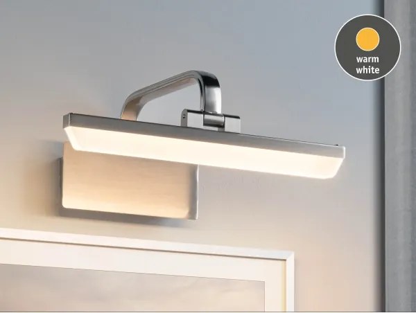 Paulmann 95571 - Lampă LED RENAN 6W pentru tablouri, 230V, 30 cm, crom mat