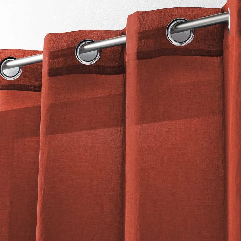 Perdea teracotă 140x240 cm Telma – douceur d'intérieur