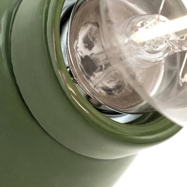 Orion - Aplică de perete FROST 1xE27/60W/230V, verde