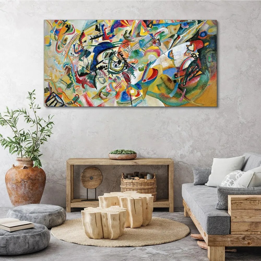 Tablou pe panza Abstracția lui Kandinsky