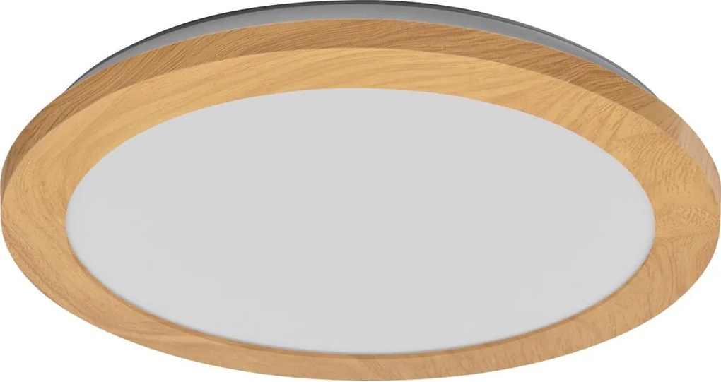 Osram - Plafonieră LED pentru baie ORBIS DISC, 22 W, 230 V, Ø 30 cm, IP44, maro