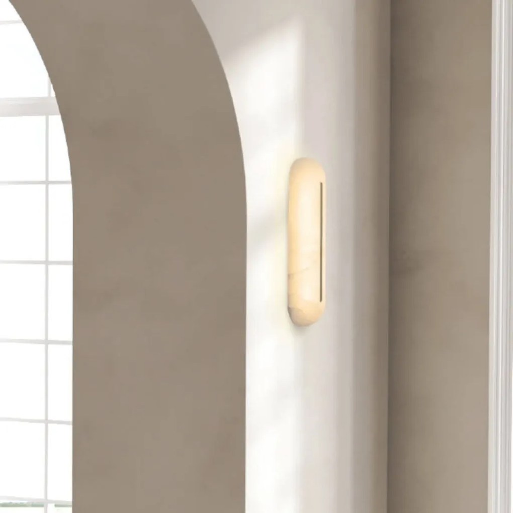 Aplica de perete LED, Ambientala, ALABASTER- BRONZE, ZB-2546