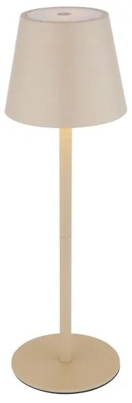 Globo 58488S - Lampă LED reîncărcabilă pentru exterior VANNIE, dimabilă, cu senzor tactil, 3W/5V, IP54, 1800 mAh