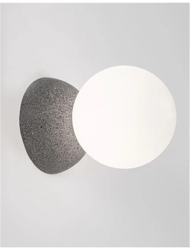 Aplica de perete design modern ZERO beton gri NVL-9577012