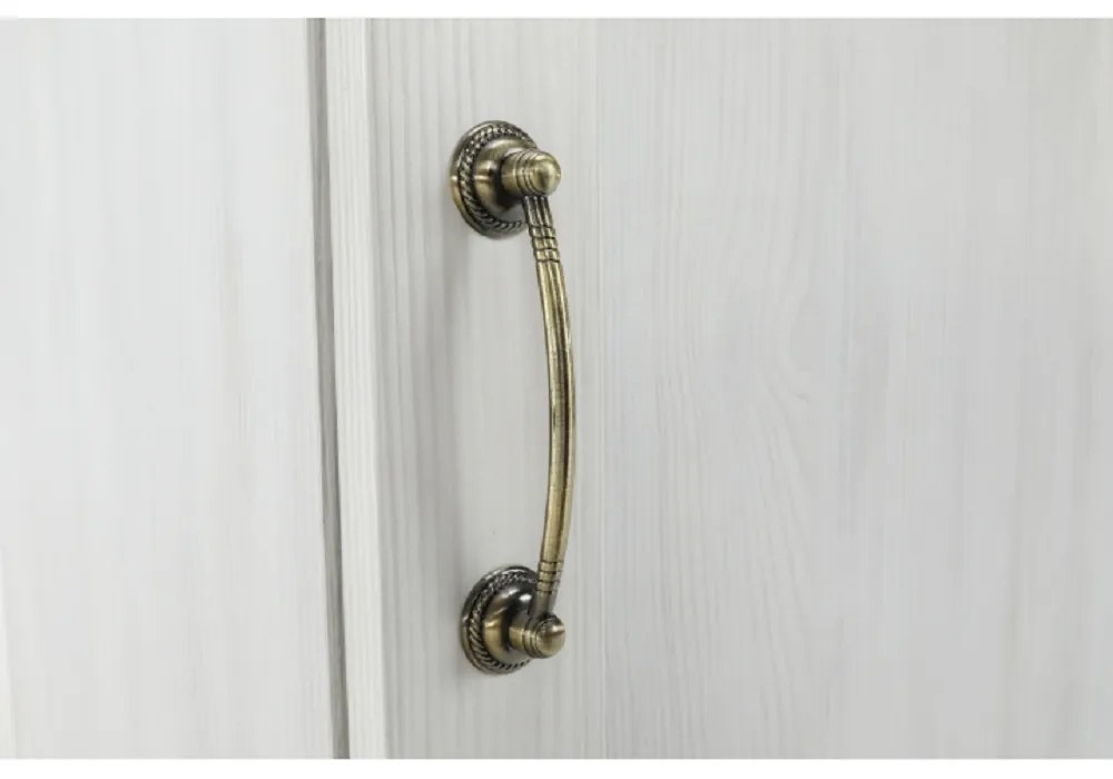 Vitrină, pin nordic/stejar sălbatic, ROYAL W1D