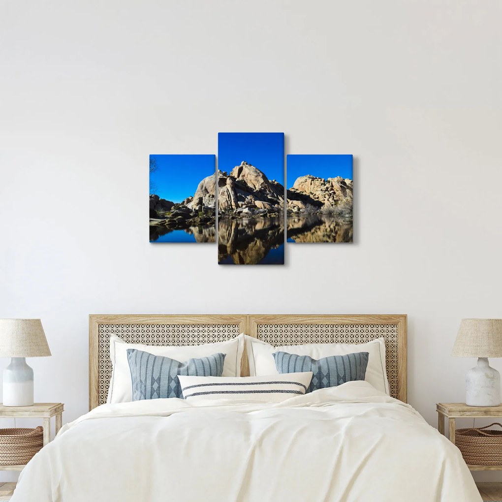 Tablou oglinzirea pietrelor (90x60 cm)