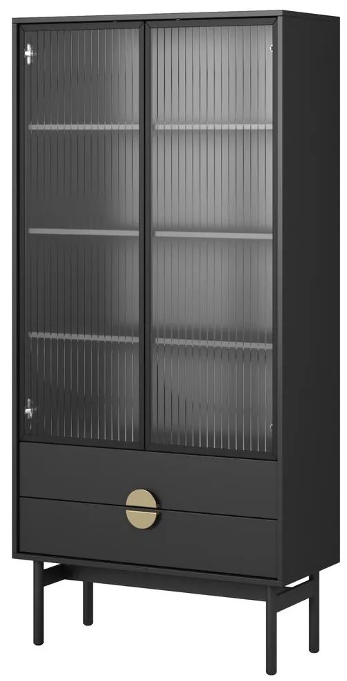 Vitrină Stellia S7  (negru). 1099073