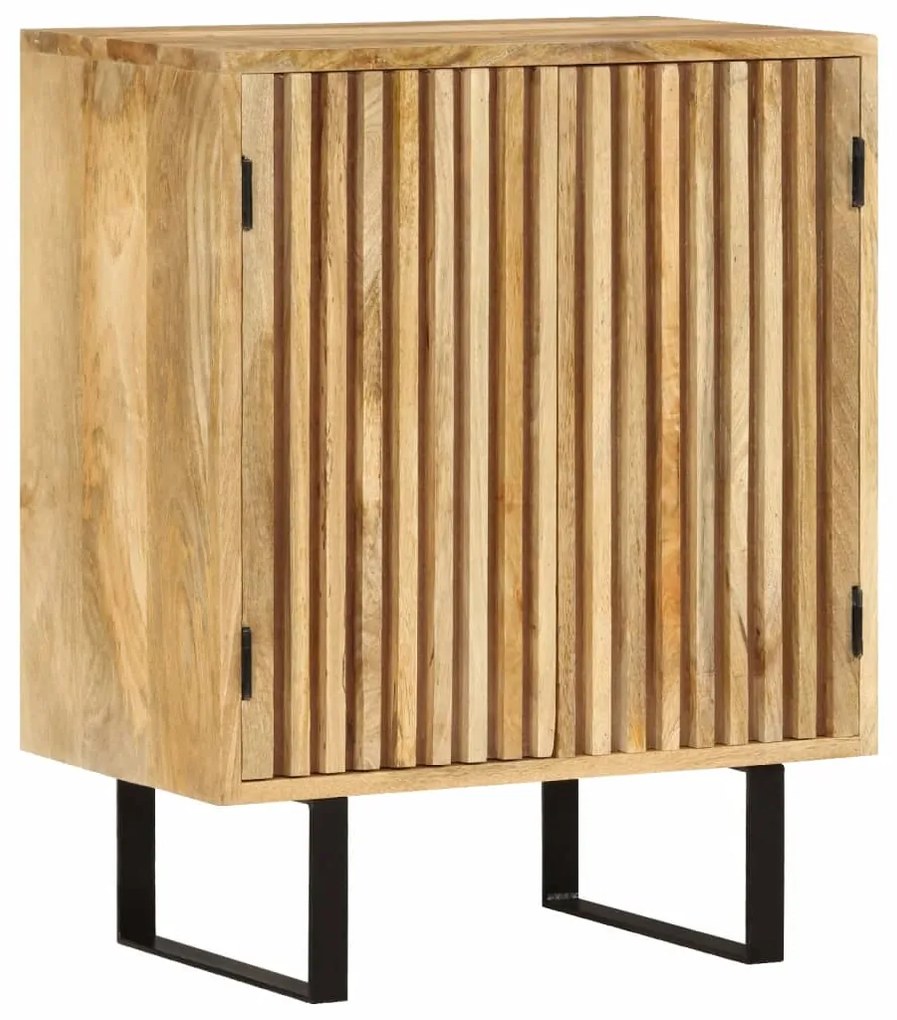 vidaXL Servantă cu 2 uși, 55x35x70 cm, lemn masiv de mango