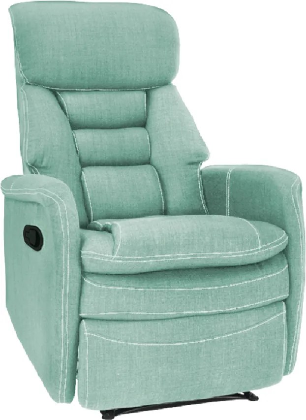 Fotoliu pentru relaxare, material textil mentol, KOMFY