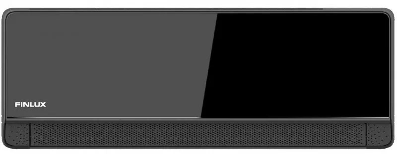Aparat de aer conditionat inverter Finlux 12TENE87BRIS, 12000 BTU, A+++, 30 m², Wi-Fi, Filtru cu plasma, Suflare 4D, Schimbator de caldura acoperit cu aur, Negru