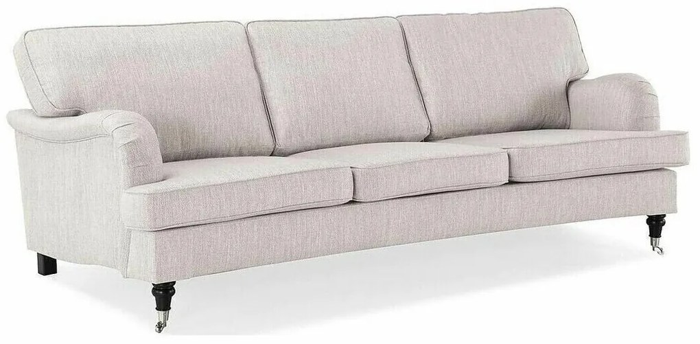 Canapea Bloomington A102Numărul de locuri: 3, 235x100x80cm, 95 kg, Tapiterie, Picioare: Lemn, Role, Metal