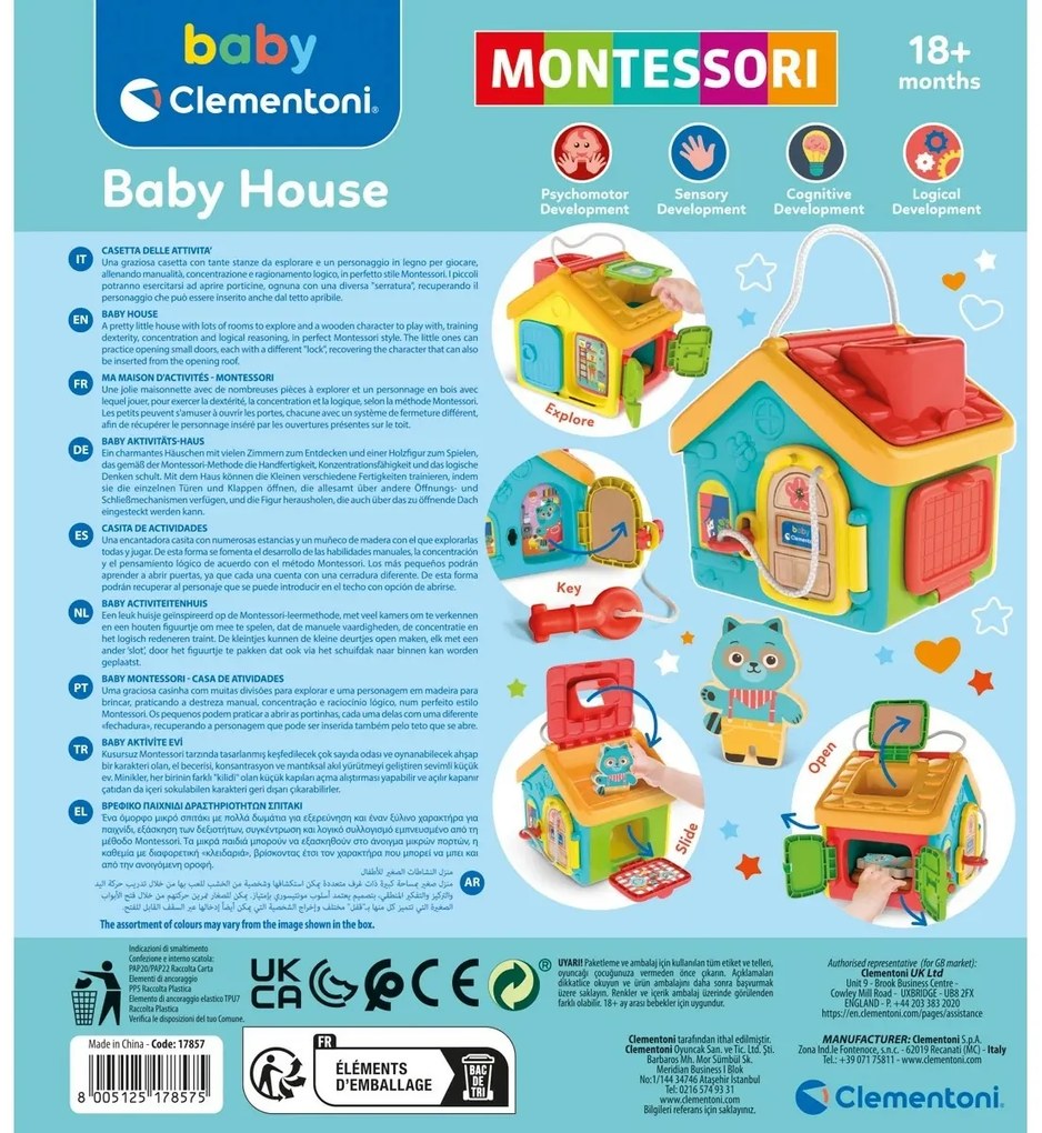 Casa Didactică Clementoni Montessori