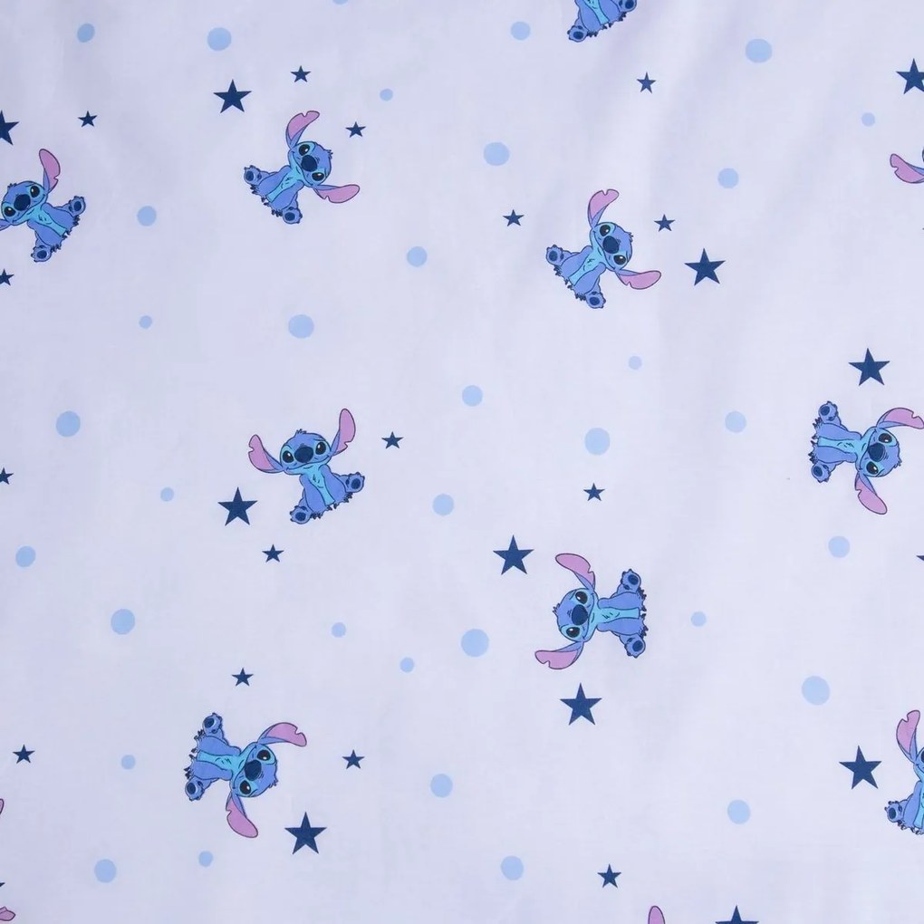 Jerry Fabrics Lenjerie de pat din bumbac pentru copii Lilo and Stitch Clouds