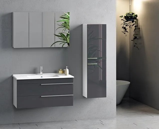 Set Mobilier Baie cu Lavoar (fara dulap) - Dokker 100