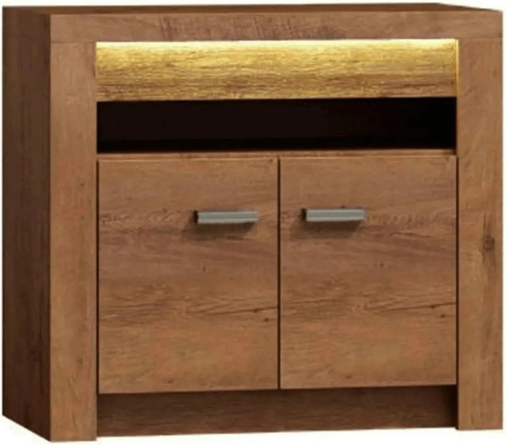 Comoda INFINITY I-10, frasin deschis, PAL melaminat, 96x42x73 cm