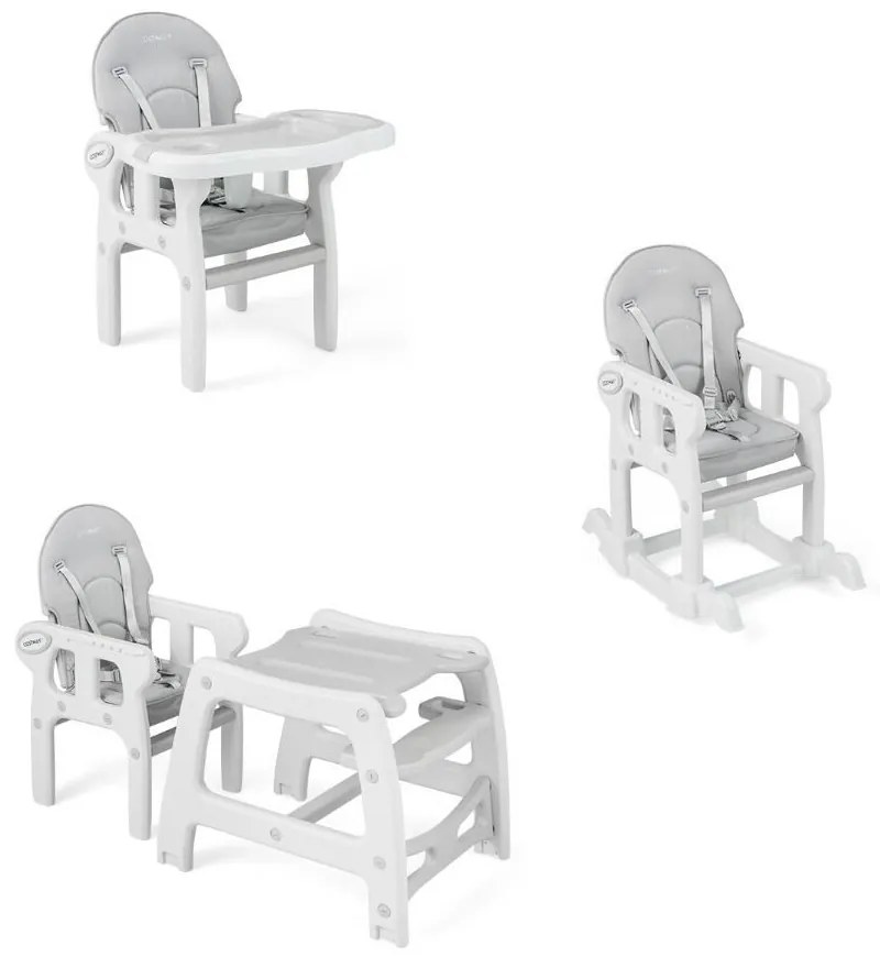 Scaun de masă 3 în 1