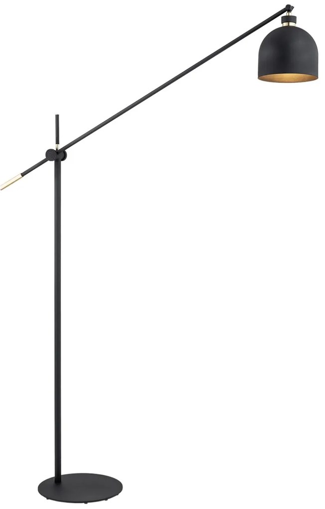 Lampadar / Lampa de podea reglabila design modern DETROIT negru