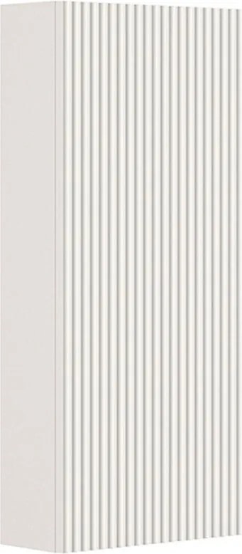 Dulap coloana mediu Gala Canaletto suspendat alb mat 1 usa batanta 35 cm