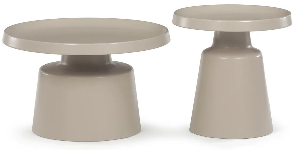 Set de măsuțe de cafea F4114 CSM, bej, 2 buc.