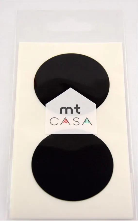 Set 10 autocolante washi MT Masking Tape Casa, negru