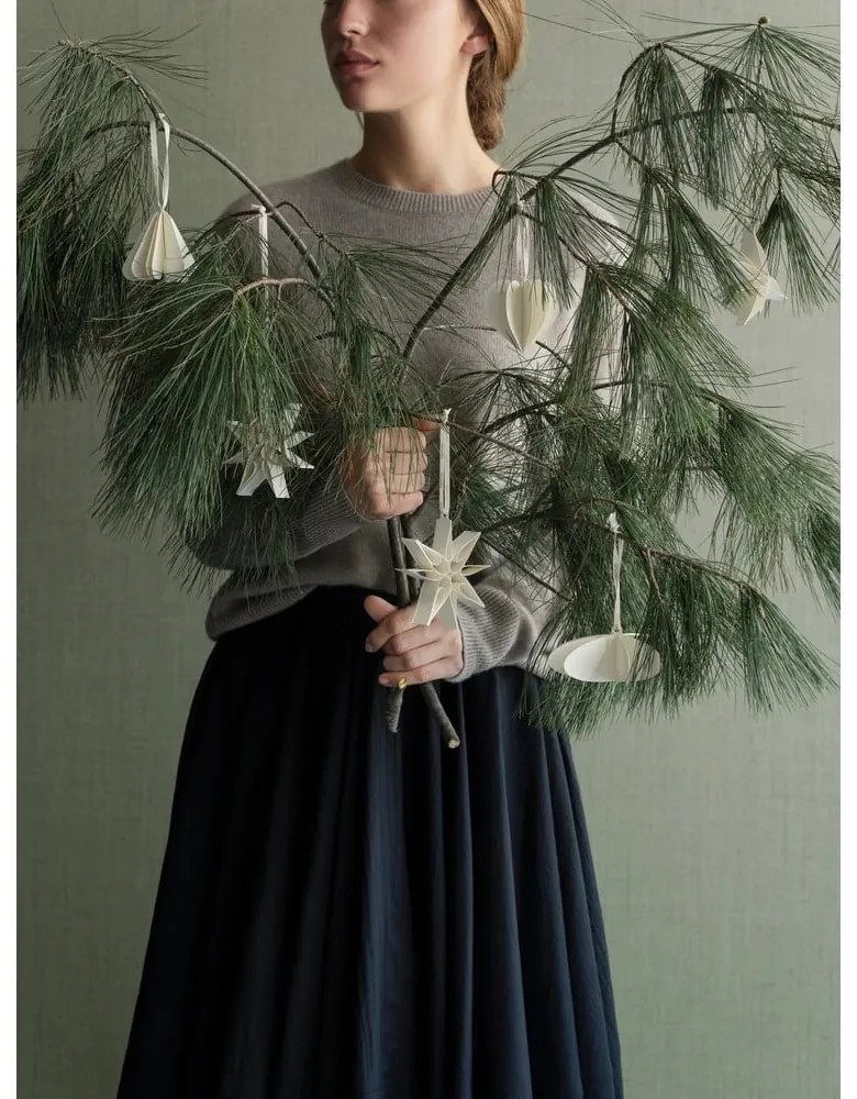 Ornamente de Crăciun 4 buc. din hârtie 6,5 cm Kazary – Blomus