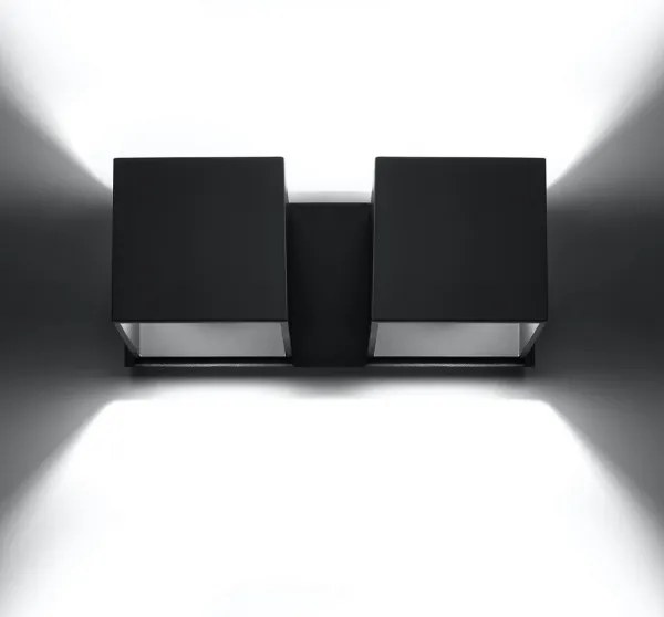 Sollux SL.0657 - Aplica de perete QUAD 2xG9/40W/230V negru