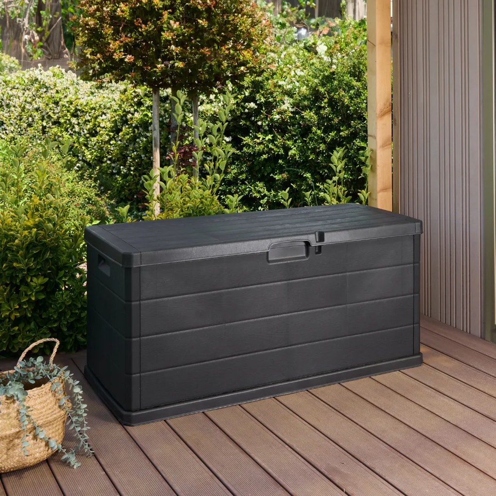 Cutie de depozitare ALPHA, 340L, 118x59x57cm, antracit I.P.A.E-Progarden