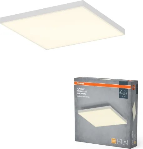 Osram - Panou LED PLANON montat pe suprafață LED/20W/230V 3000K 30x30 cm alb
