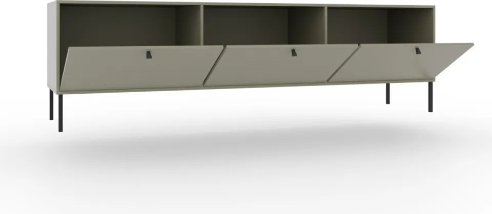 Comodă TV, 180x41x50 cm, Tili, ADRK Furniture (Culoare: Eucalipt / Eucalipt)