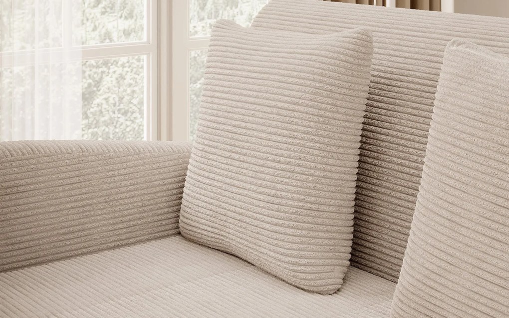 Canapea lemn masiv extensibilă Ario Personalizabilă, 130 × 103 × 85 cm - royal 01