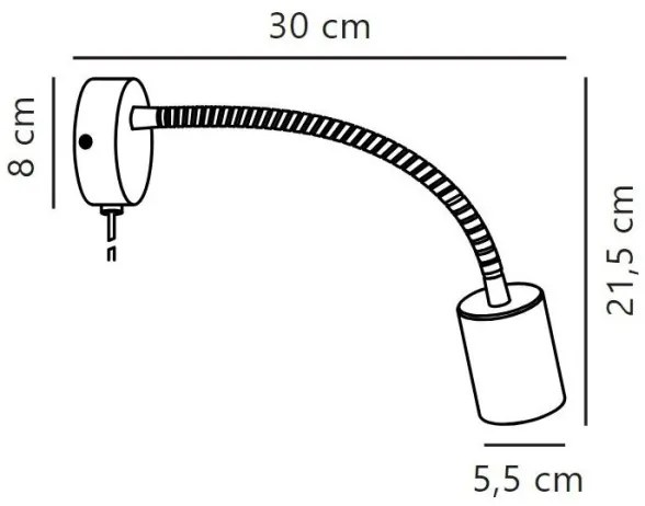 Spot de perete Nordlux EXPLORE 1xGU10/7W/230V