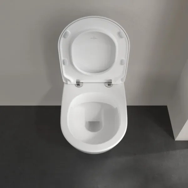 Villeroy & Boch 5614R201 -WC suspendat cu capac SoftClose SUBWAY ceramică/albă