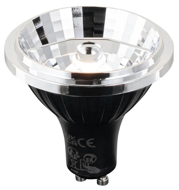 Bec LED GU10 cu reglare în 3 trepte 70mm 6W 500 lm 2200-3600K
