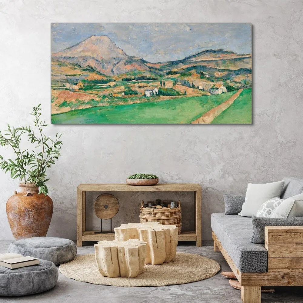 Tablou canvas Natura Peisaj muntilor
