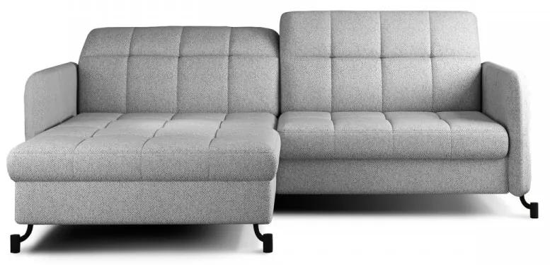 Canapea extensibila cu spatiu pentru depozitare, 225x105x160 cm, Lorelle L01, Eltap (Culoare: Bej / Dora 21)