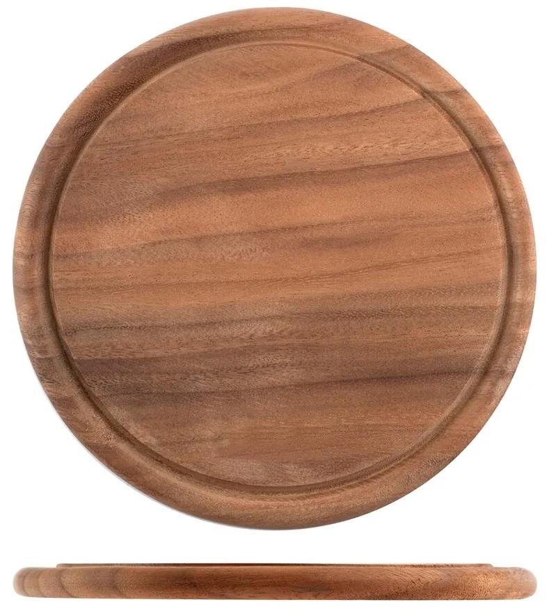 Platou din lemn Scuro, H&amp;H, 22.5 cm