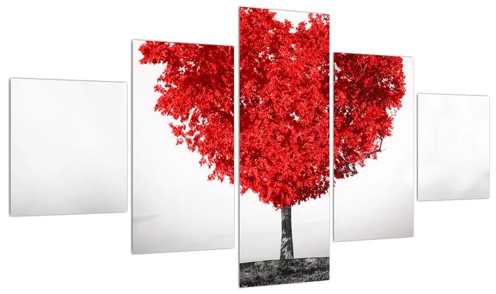 Tablou cu pom îndrâgostit (125x70 cm), în 40 de alte dimensiuni noi