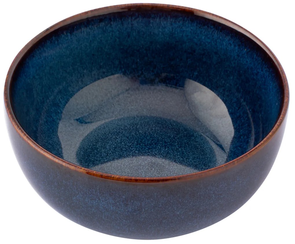 Altom Bol ceramic Reactive Navy Blue 14,5 cm, 600ml