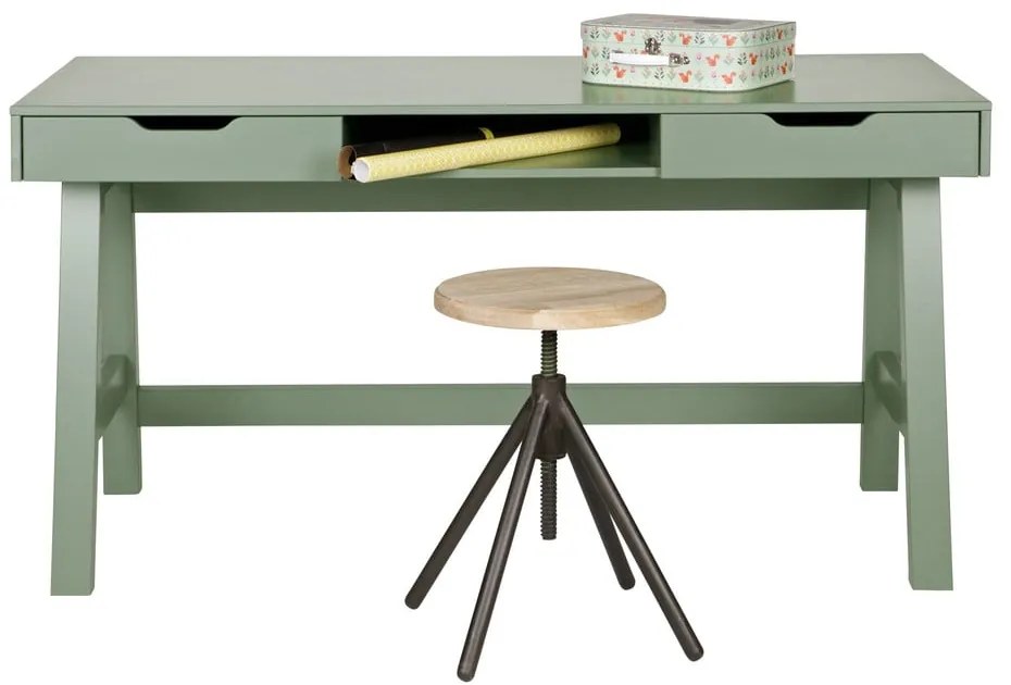 Birou WOOOD Nikki, verde