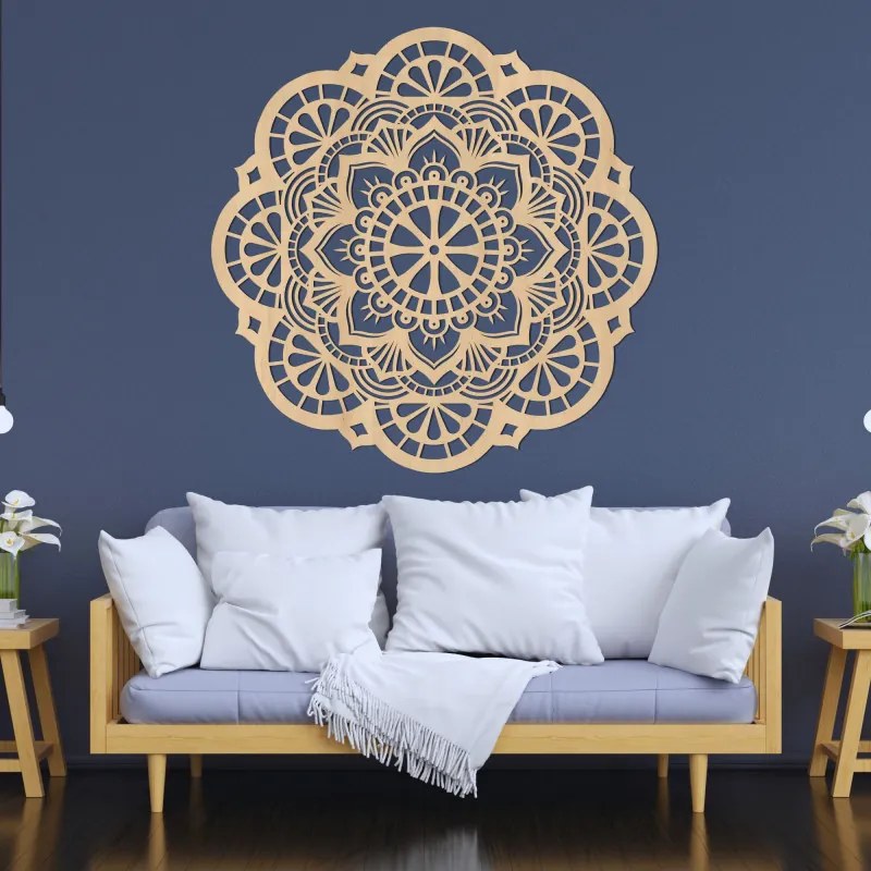 SENTOP | Perete decor din lemn mandala lumina vietii - LUMEN