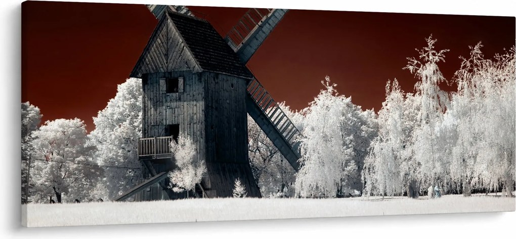 Tablou cu moară (120x50 cm)