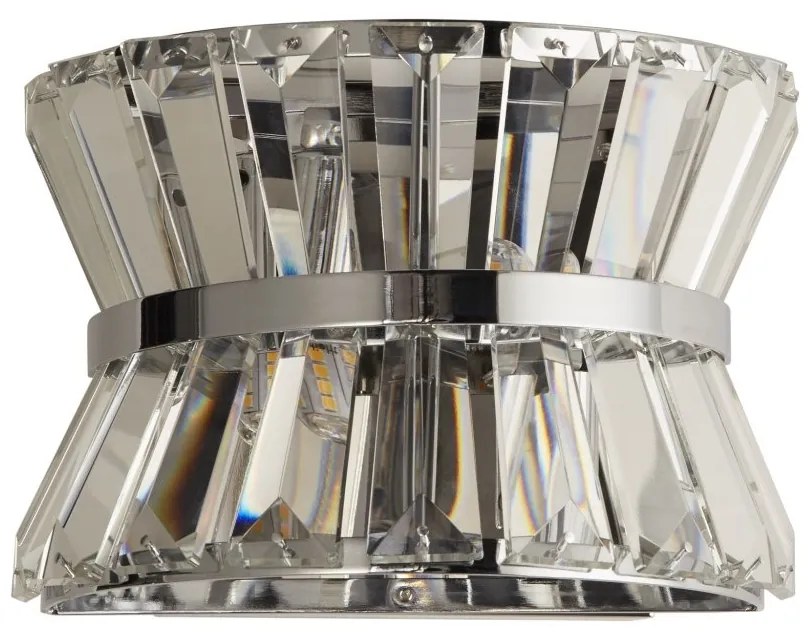 Aplica de perete eleganta cu cristal Uptown 2Lt