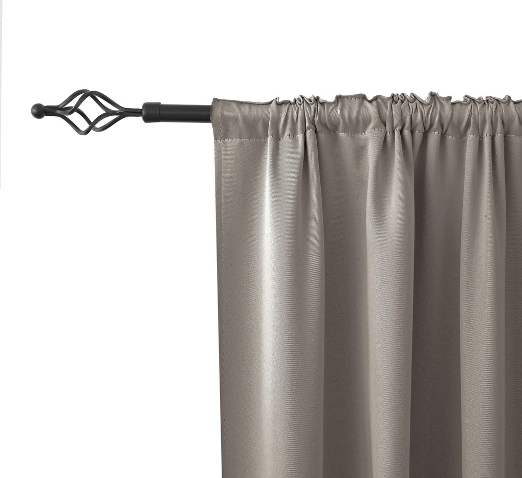 Draperie OXFORD 140x270 cm, gri-maroniu Agatat: Rejansa