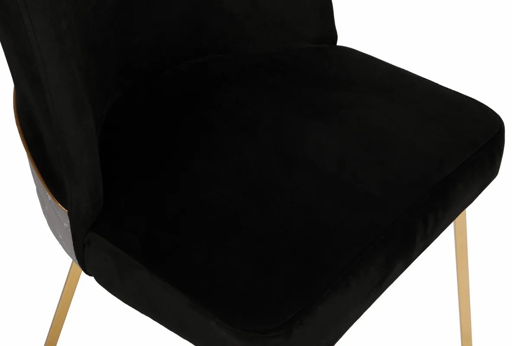 Set de scaune de sufragerie Madrid Black, 4 buc., 4 buc