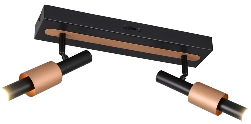 Spot negru-bronz LED 20,5x42 cm Ikaris – Trio Select