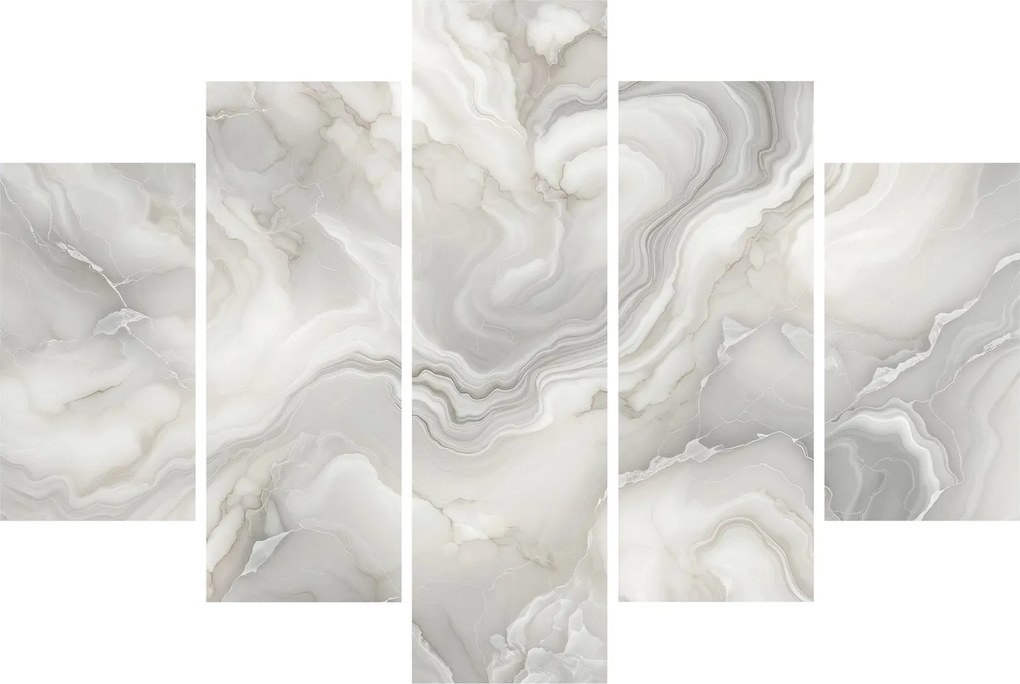Tablou - Textura de marmură naturală (150x105 cm)